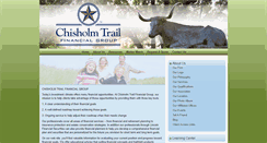 Desktop Screenshot of chisholmtrailfinancial.com